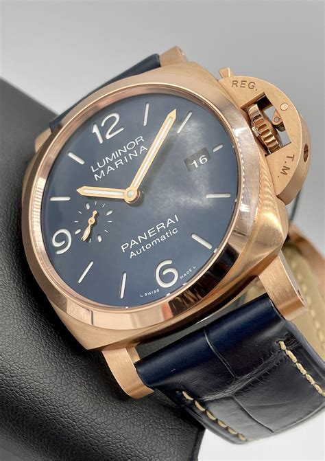 panerai luminor marina goldtech